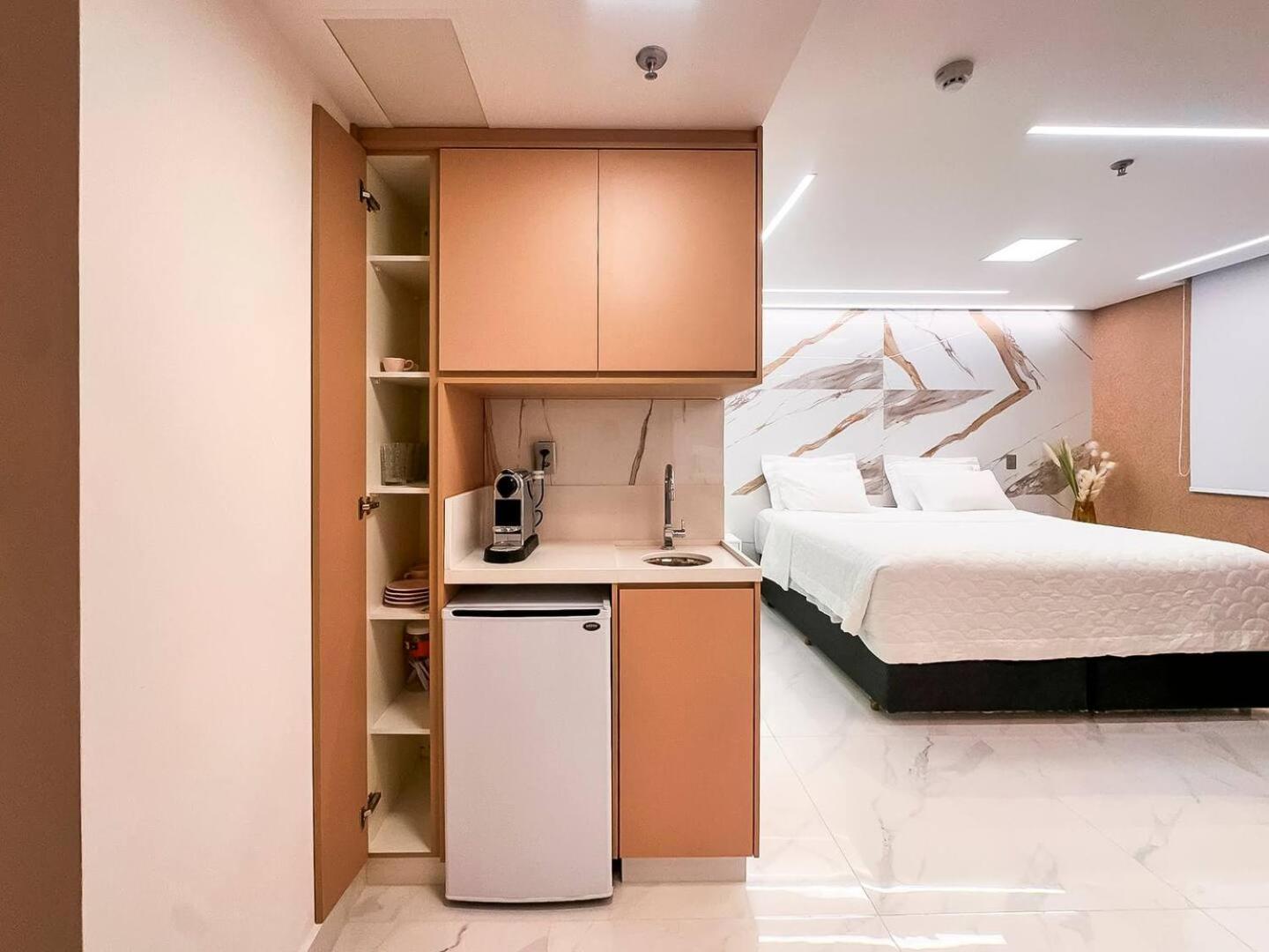 M N Flats - Flat Dentro Do Hotel Wi Av Ibirapuera 2927 San Paolo Esterno foto